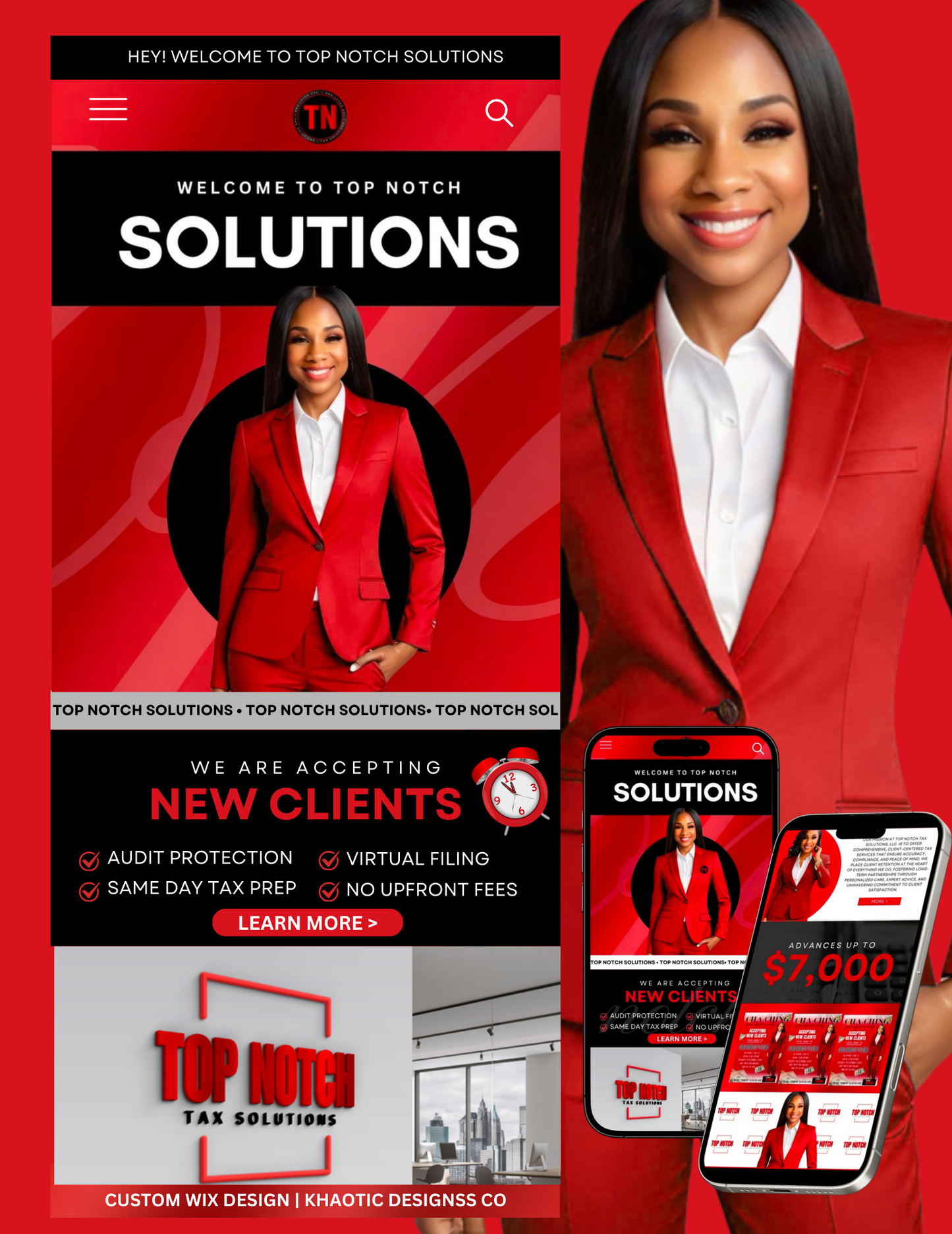 Shopify/Wix Website Design