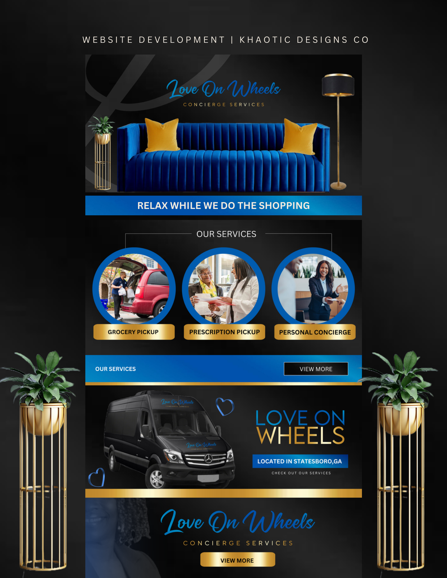 Shopify/Wix Website Design