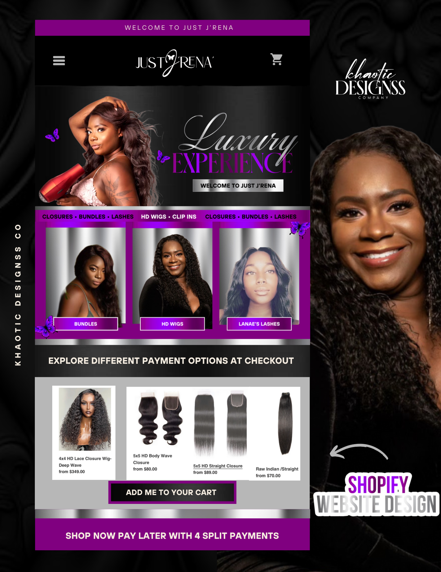 Shopify/Wix Website Design