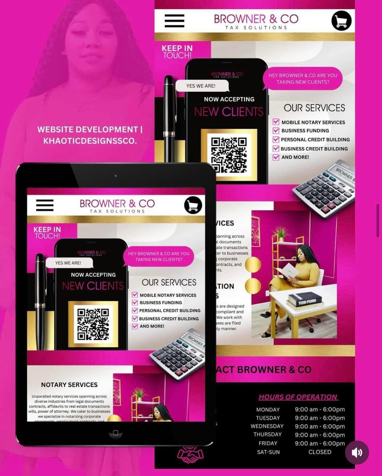 Shopify/Wix Website Design